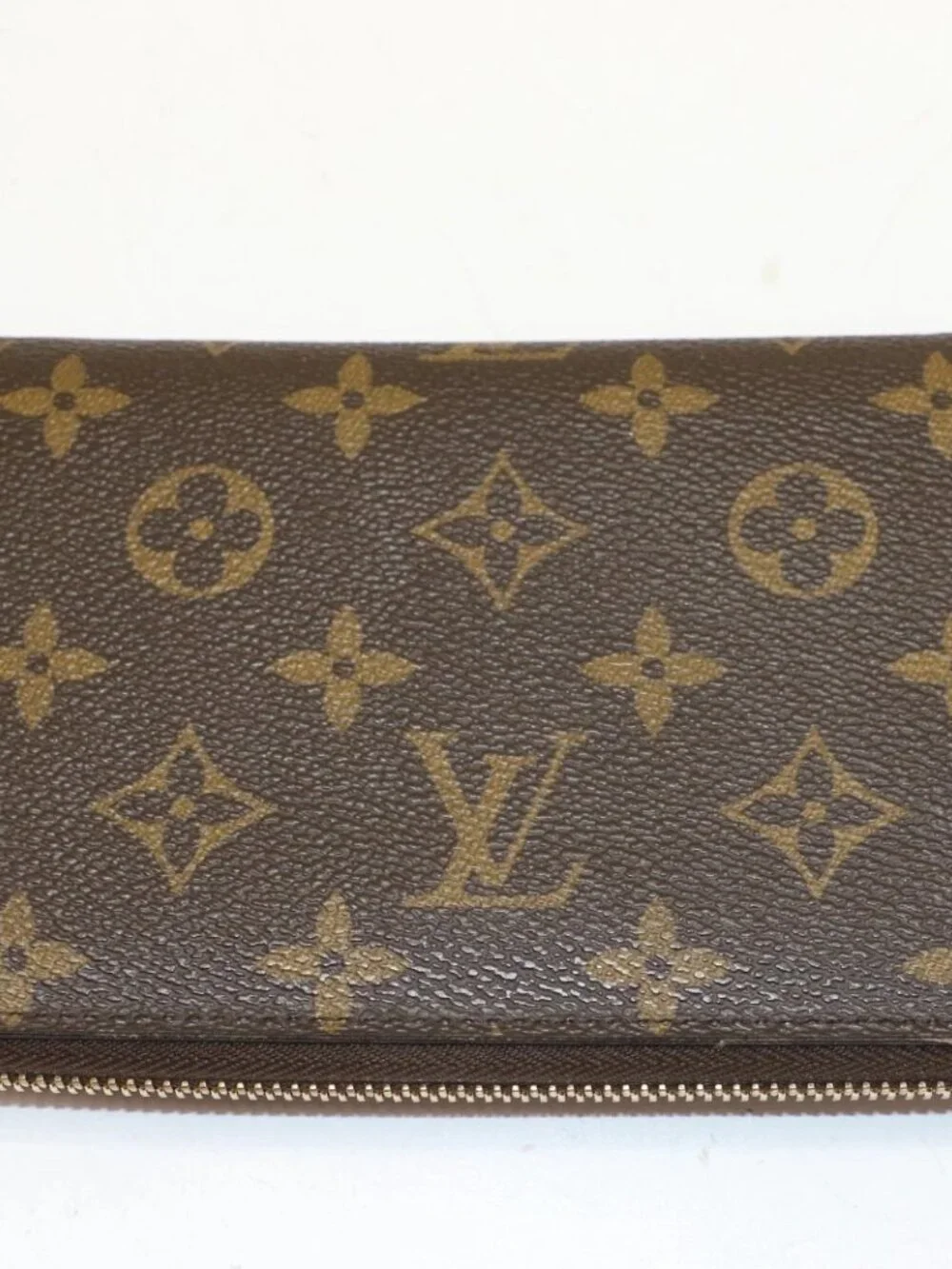 Louis Vuitton Monogram Zippy Wallet Zipper Long SD4105 - Brown